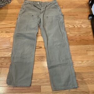 Grey carhartt double knee pants